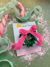 Load image into Gallery viewer, NEW Festive Wreath Hair Clip - Little Magic Pieces