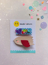 Load image into Gallery viewer, Little Bird and Butterfly Sequinned Hair Clip Set - Little Magic Pieces