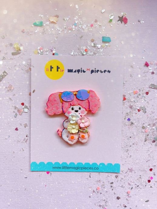 Poochie 80’s Character inspired Hair Clip - Little Magic Pieces