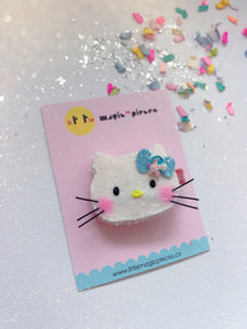 Hello Kitty Character Inspired Hair Clip - Little Magic Pieces