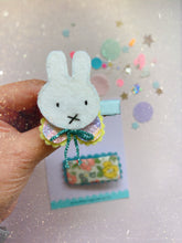 Load image into Gallery viewer, Miffy Inspired Hair Clip Set, Spring - Little Magic Pieces