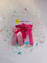 Load image into Gallery viewer, Pink Bow Flurry Hair Clip - Little Magic Pieces