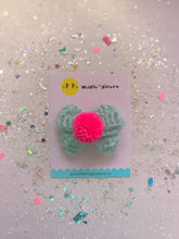 Load image into Gallery viewer, Pop of Neon Sweet Bow Hair Clip - Little Magic Pieces