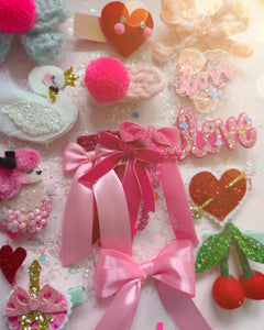 Prima Ballerina Swan Glitter Hair Clip - Little Magic Pieces