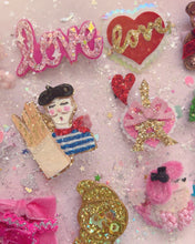 Load image into Gallery viewer, Shining Love Glitter Hair Clip - Little Magic Pieces