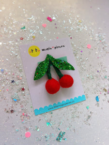 Sweet Like Cherry Hair Clip - Little Magic Pieces