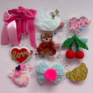 Sweetest Teddy Bear Hair Clip - Little Magic Pieces