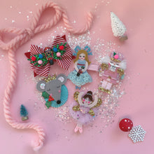 Load image into Gallery viewer, Christmas Nutcracker, Clara, Glitter Hair Clip, Ballerina - Little Magic Pieces