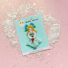 Load image into Gallery viewer, Christmas Nutcracker, Clara, Glitter Hair Clip, Ballerina - Little Magic Pieces