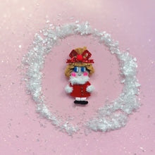 Load image into Gallery viewer, Grinch Movie Inspired Cindy Lou Who Glitter Hair Clip - Little Magic Pieces